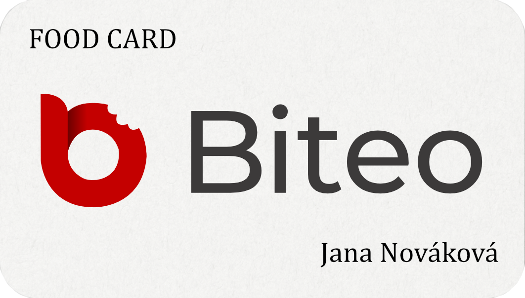 Platební karta Biteo